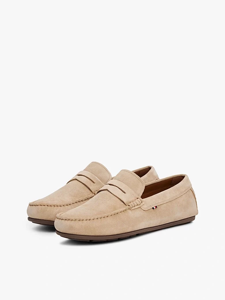 Tommy Hilfiger TH COURT LEATHER Erkek  Loafer FM0FM049980F7