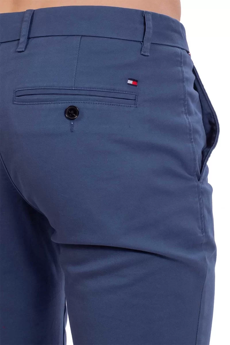 Tommy Hilfiger Erkek Slim Fit Lacivert Pantolon