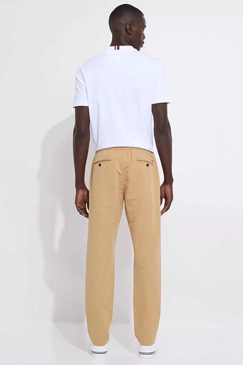 Tommy Hilfiger Harlem İpli Bel Chino Bej Pantolon