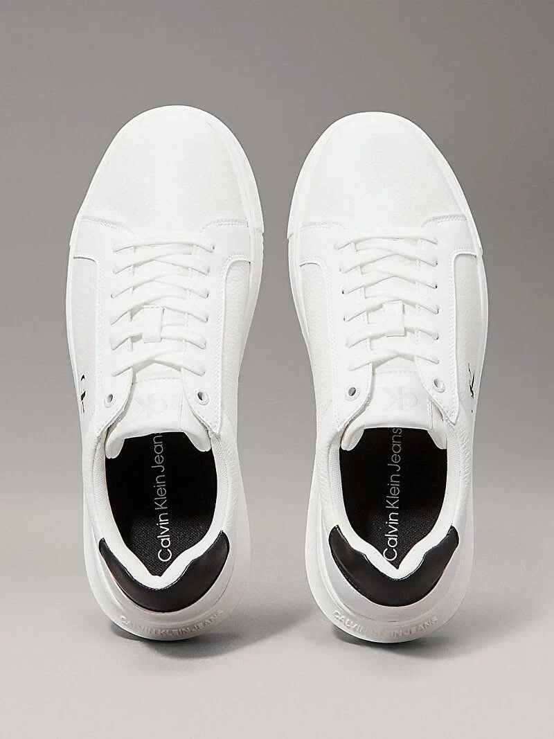 Calvin Klein Kadın  Beyaz Ck Logolu Sneaker