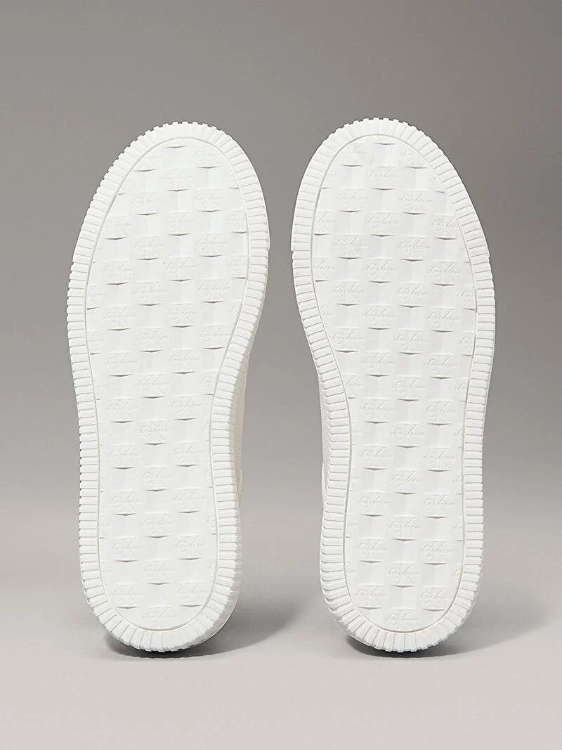 Calvin Klein Kadın  Beyaz Ck Logolu Sneaker