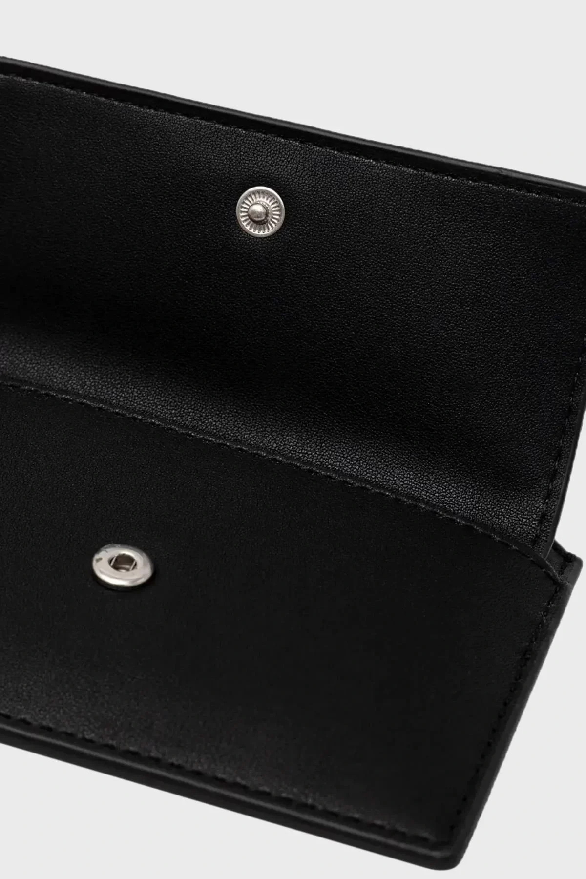 Calvin  Klein Kadın Logo Baskılı Fermuarlı  Siyah Cüzdan