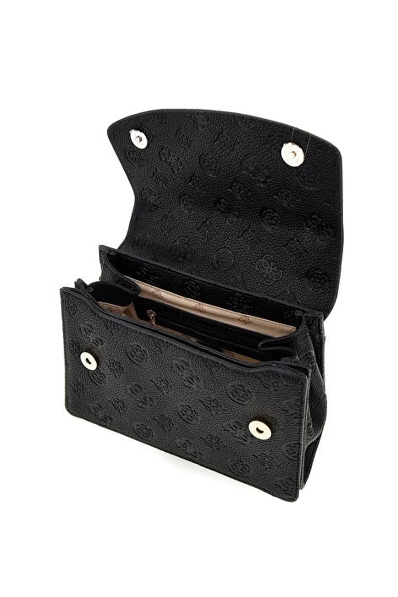 Guess Cresıdıa Cnvrtble Xbody Flap Kadın Siyah Çapraz Çanta HWPG9349210-BLA