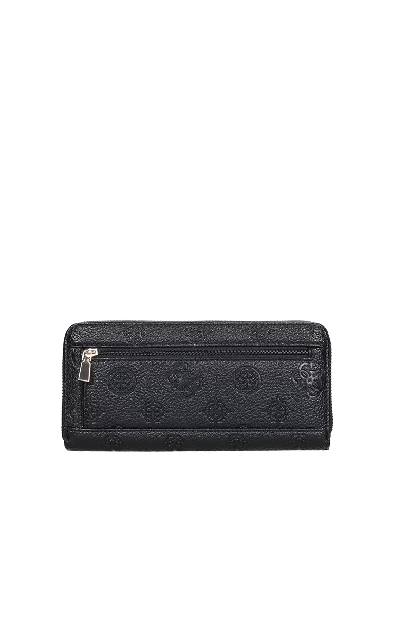 Guess Cresıdıa Slg Large Zıp Around Kadın Siyah Cüzdan SWPG9349146-BLA
