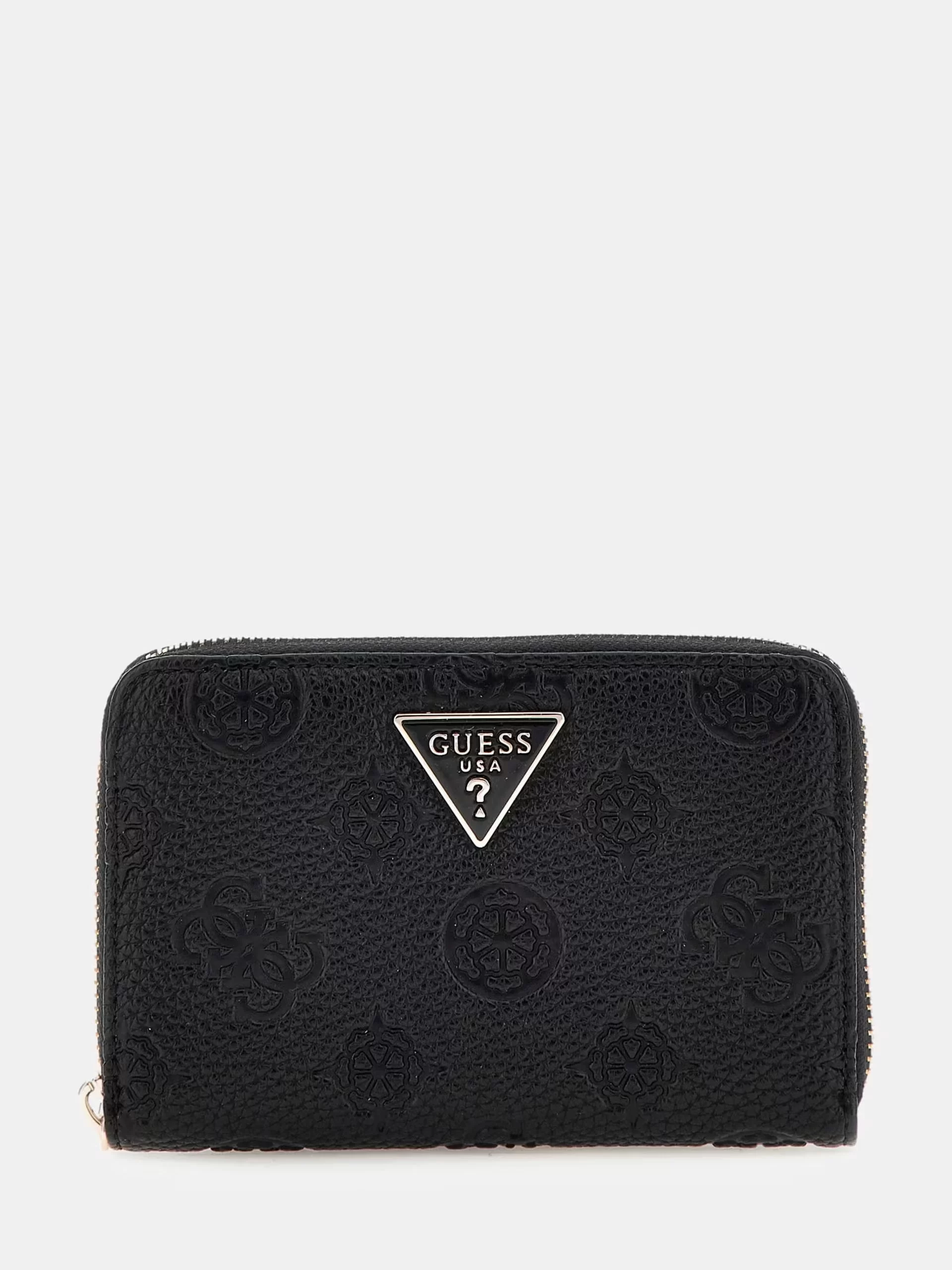 Guess Cresıdıa Slg Medıum Zıp Around Kadın Siyah Cüzdan SWPG9349140-BLA