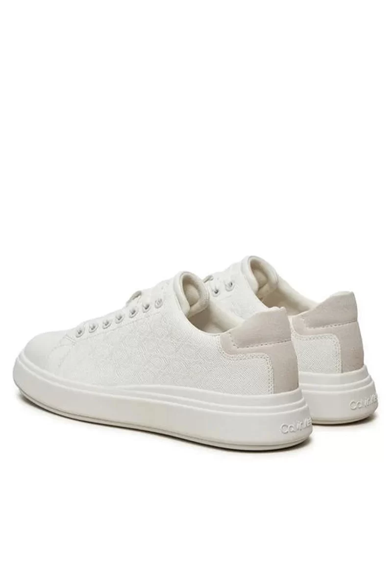 Calvin Klein CK Logolu Kadın Beyaz Sneaker
