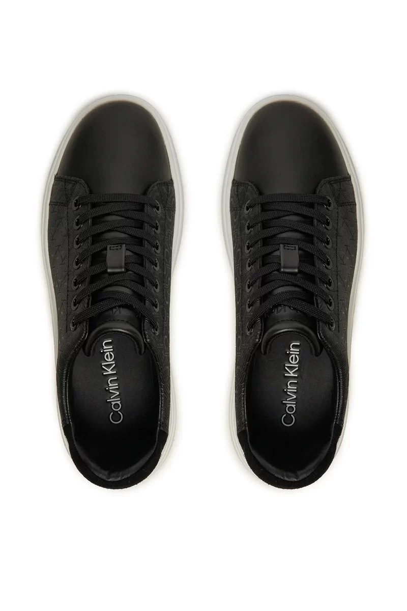 Calvin Klein CK Logolu Kadın Siyah Sneaker