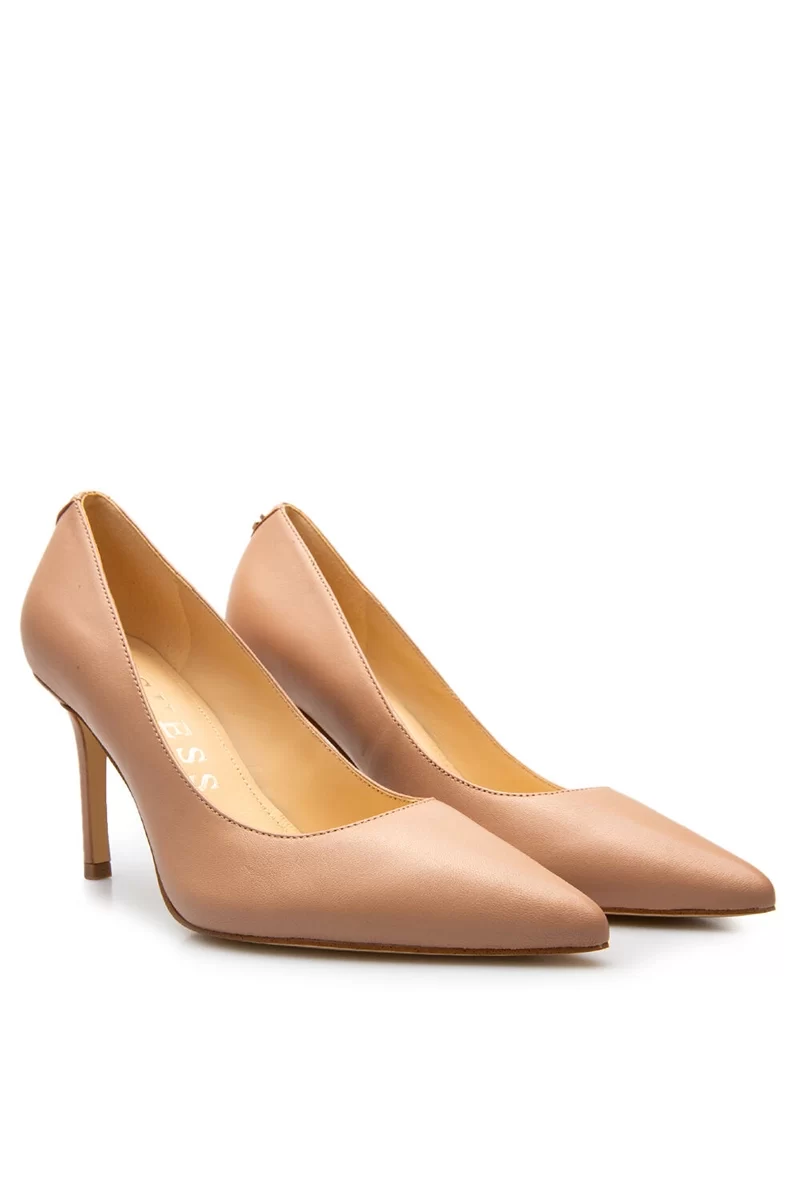 Guess Dabbey Kadın Bej Topuklu Ayakkabı FLTDABLEA08-BEIGE