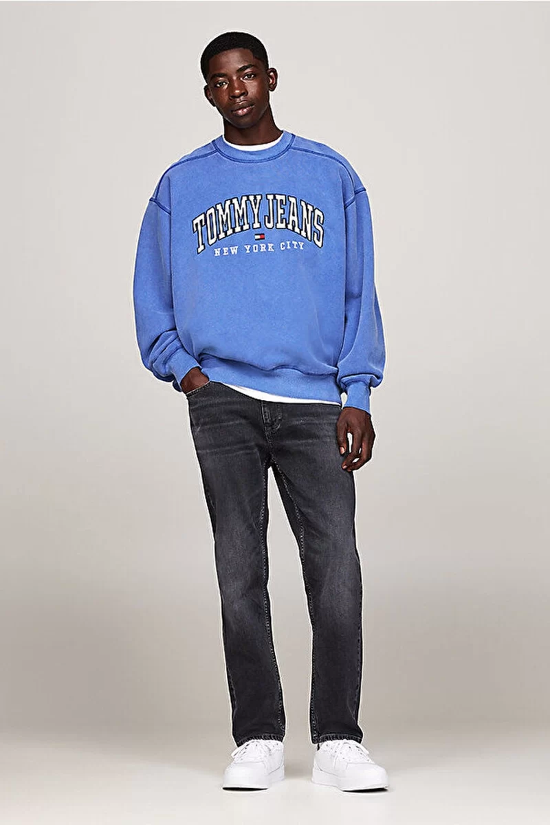 Tommy Jeans Erkek Rahat Kesim Regular Tapared Pantolon