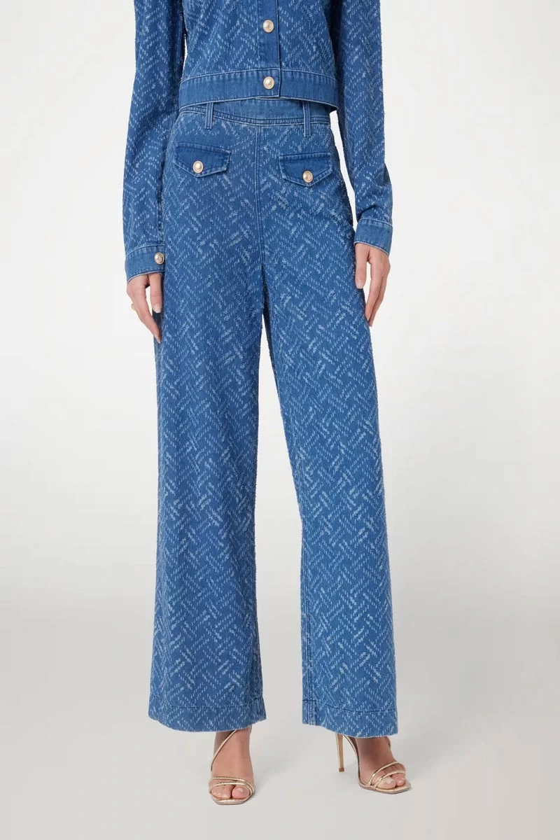 Guess Dakota Patch Kadın Mavi Jeans W5RA1TD5LE1-TKLS