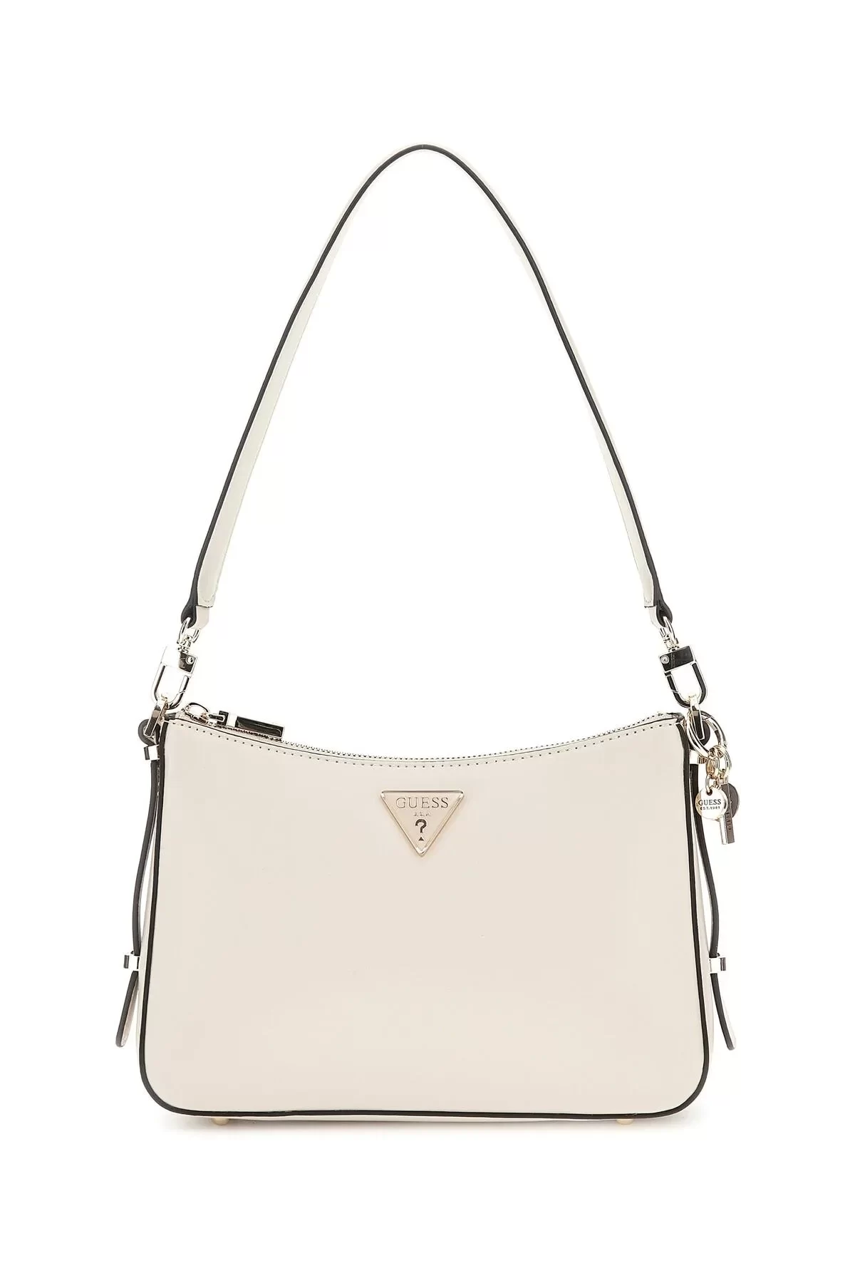 Guess Daryna Top Zıp Shoulder Bag Kadın Ekru Çapraz Çanta HWVG9493180-BON
