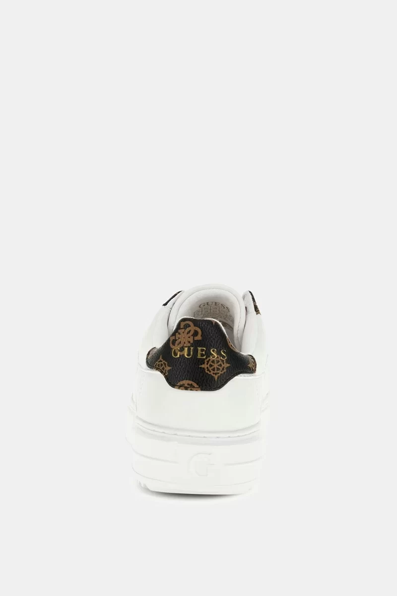 Guess Dattıce Kadın Beyaz Sneaker FLFDATFAL12-WHIBR