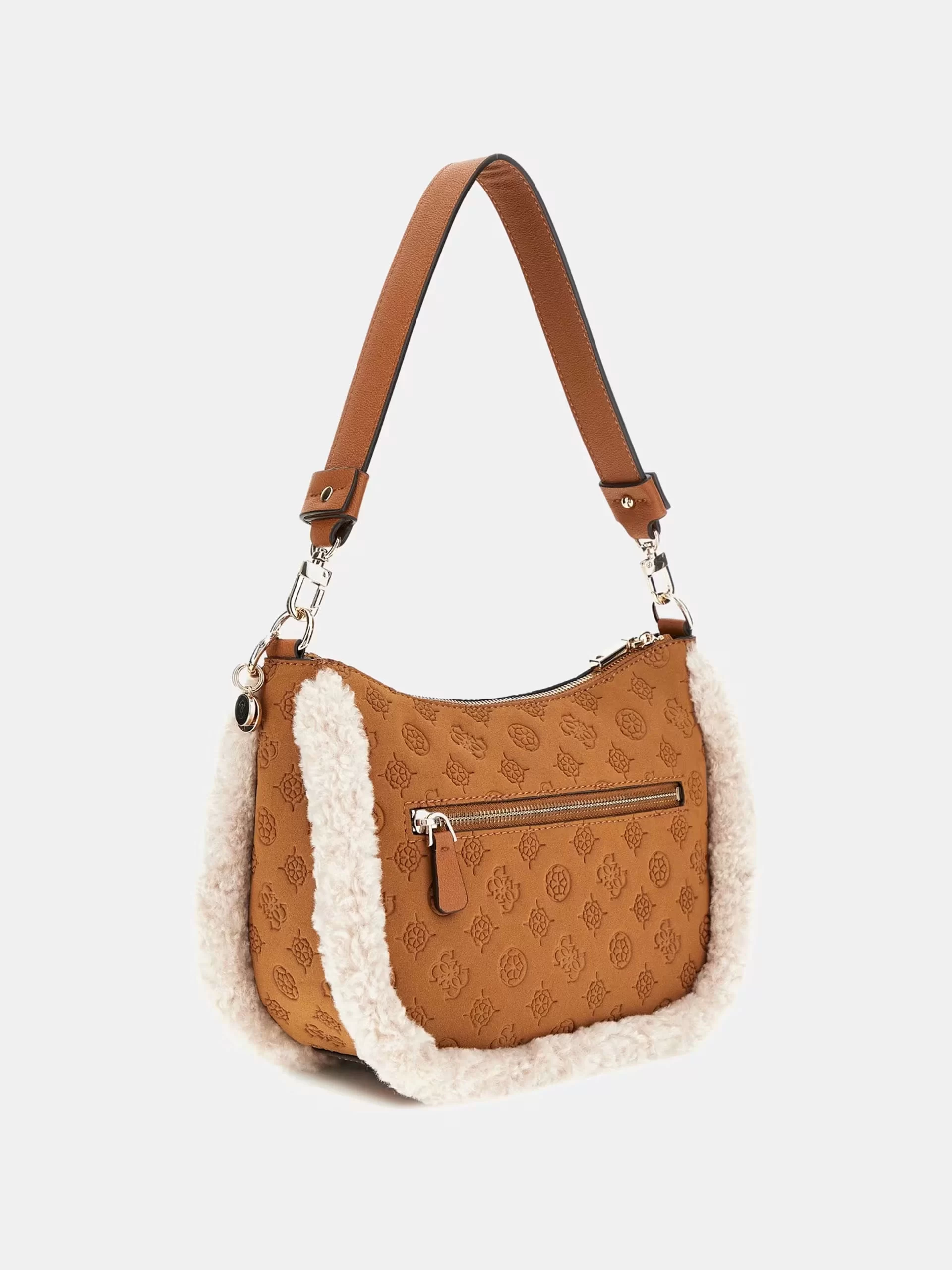 Guess Davıka Hobo Kadın Taba Omuz Çantası HWPG9497020-COG