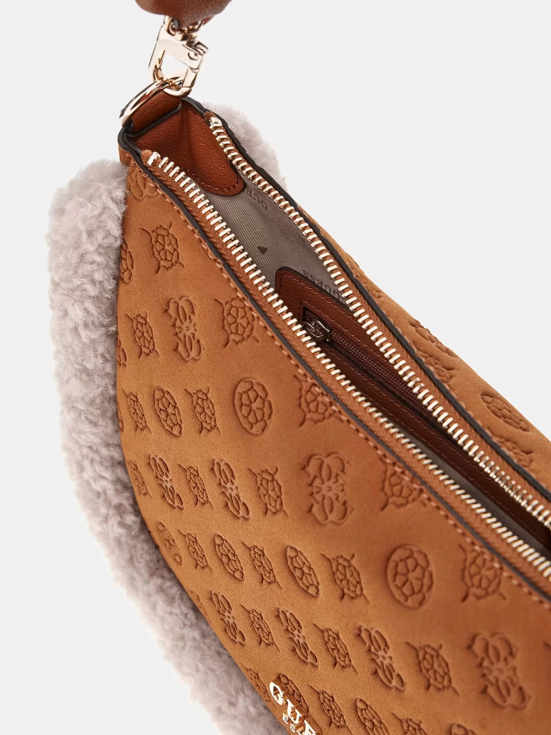 Guess Davıka Hobo Kadın Taba Omuz Çantası HWPG9497020-COG