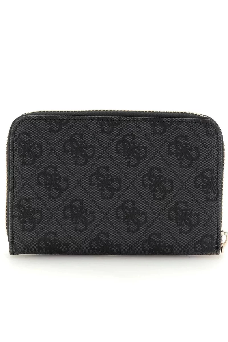 Guess Eco Erıca Slg Med Zıp Around Kadın Antrasit Cüzdan SWSG9510140-CLO
