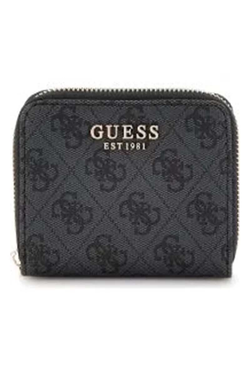 Guess Eco Erıca Slg Sml Zıp Around Kadın Antrasit Cüzdan SWSG9510137-CLO
