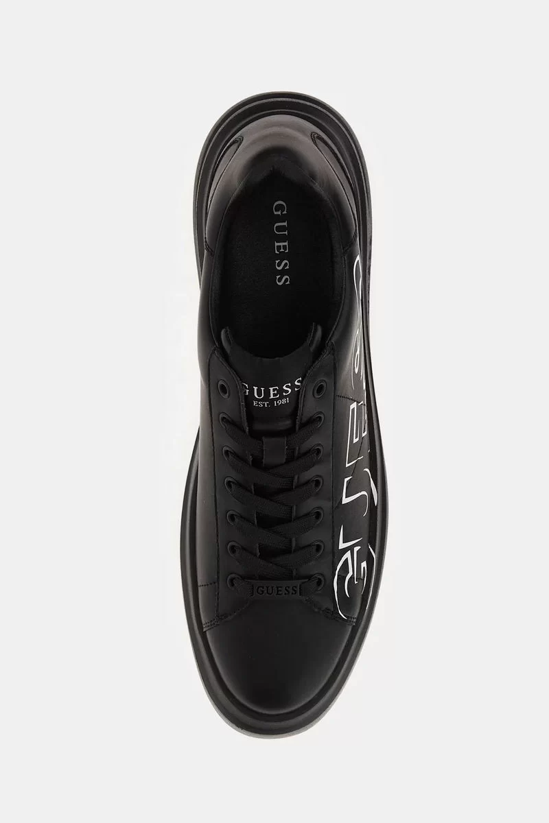 Guess Elba Erkek Siyah/Beyaz Sneaker FMPELBFAB12-BLAWH