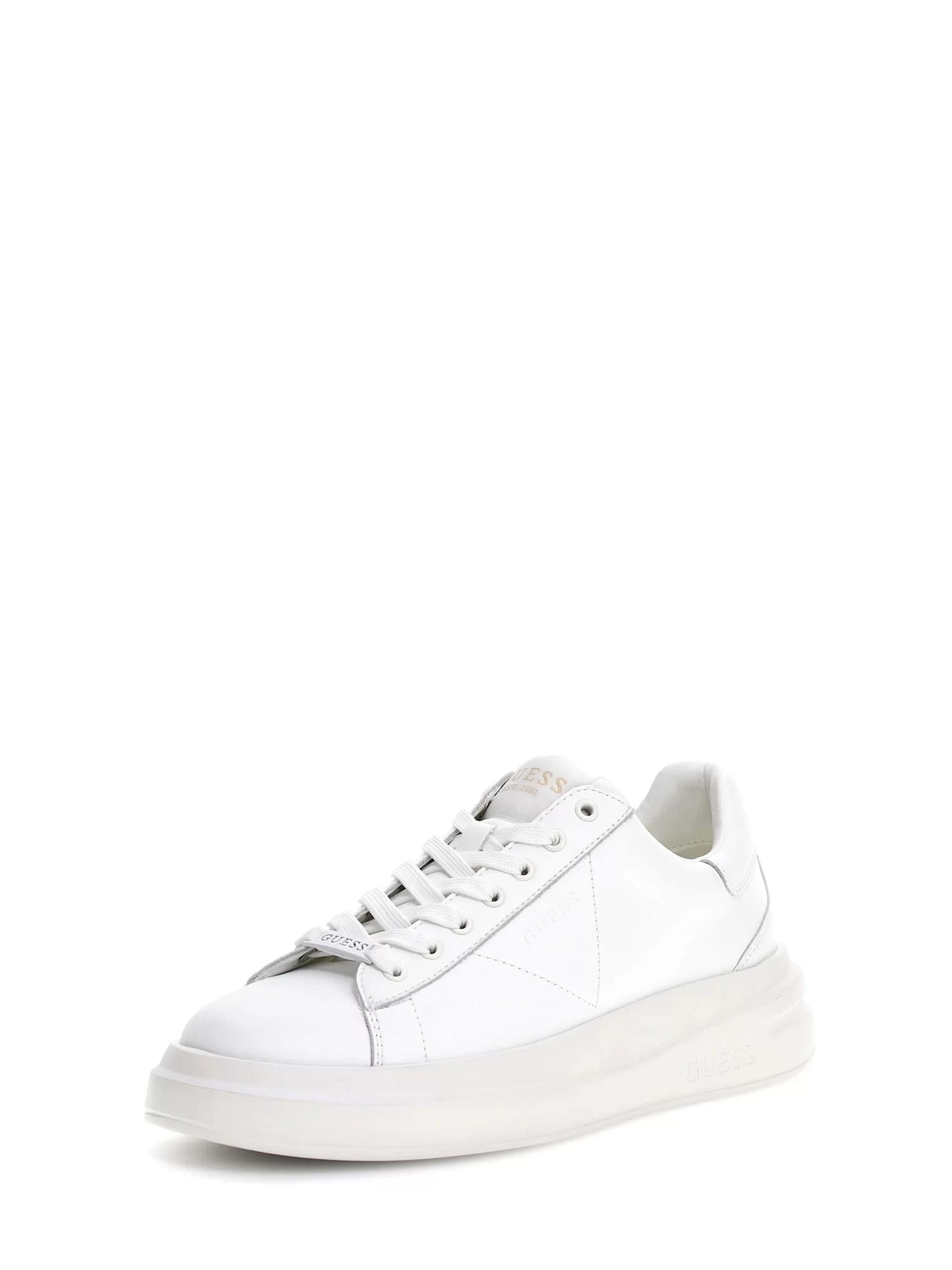 Guess Elba Erkek Beyaz Sneaker FMJLBALEA12-WHITE