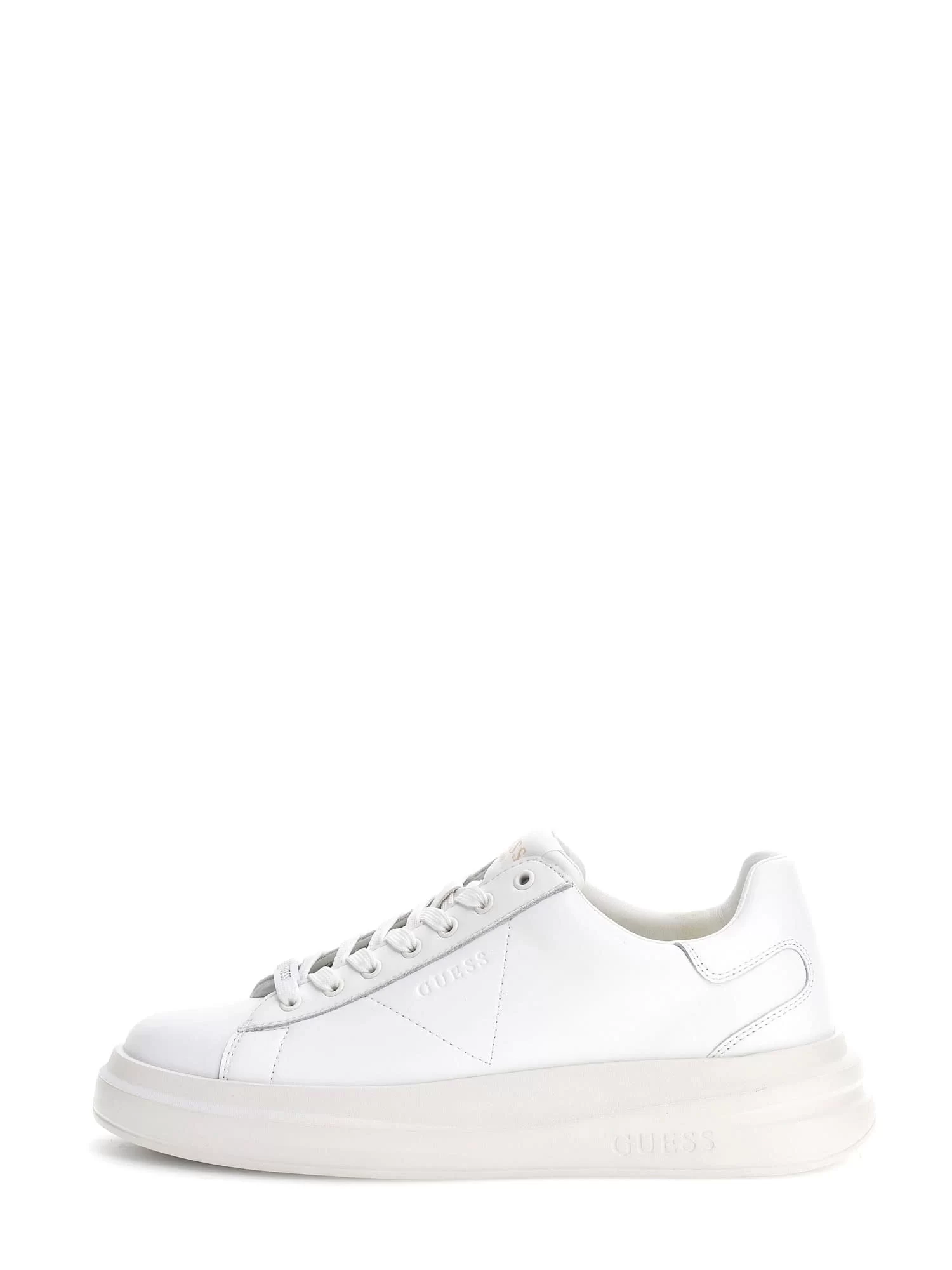 Guess Elba Erkek Beyaz Sneaker FMJLBALEA12-WHITE