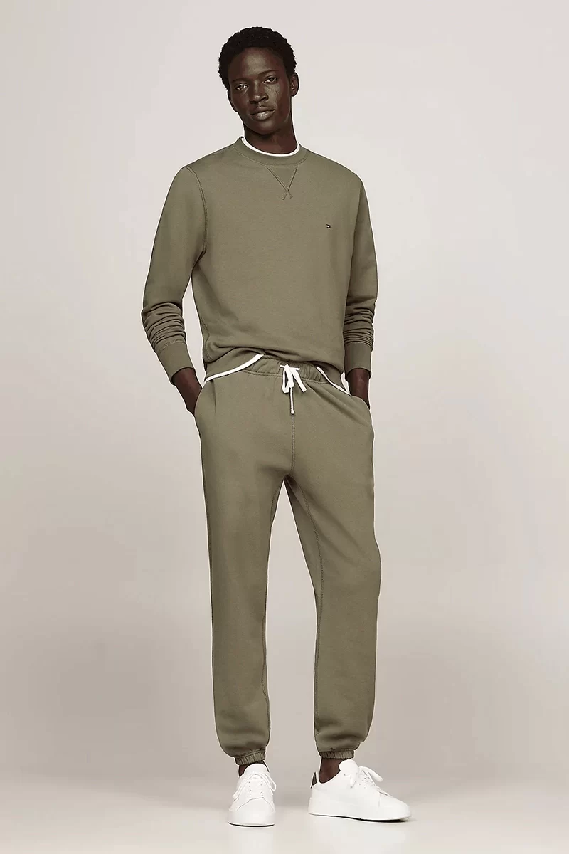 Tommy Hilfiger Erkek Terry Paça Jogger Pantolon