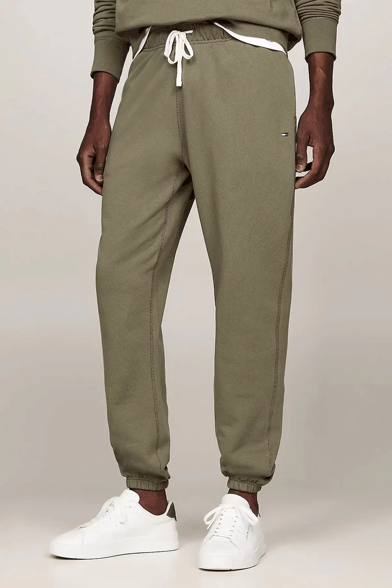 Tommy Hilfiger Erkek Terry Paça Jogger Pantolon