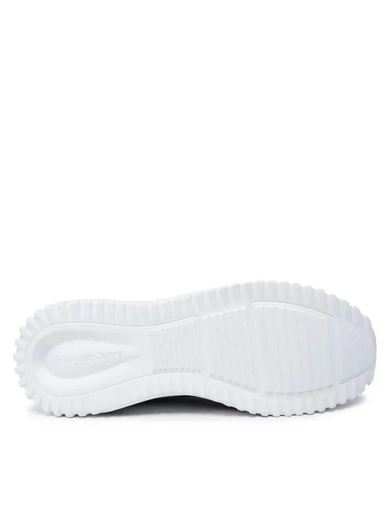 Calvin Klein Erkek Beyaz CK Logolu Siyah Süet Sneaker