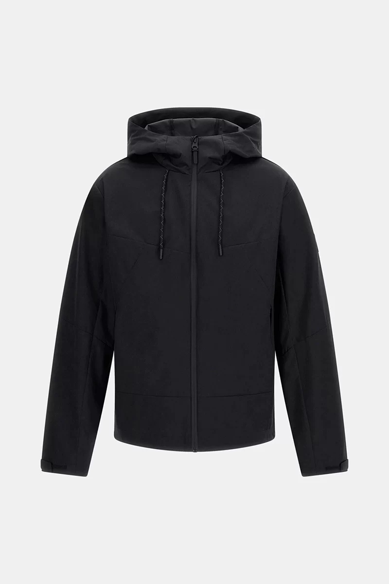 Guess Fawarıs Wınd Jacket Erkek Siyah Ceket Z4BL06WGFP0-H97B