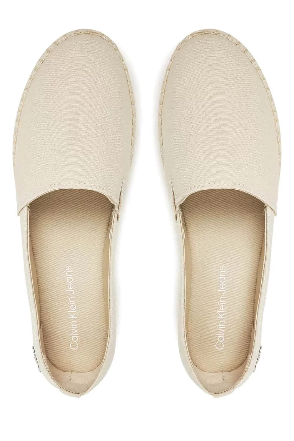 Calvin Klein Kadın  Bej Espadrill Babet