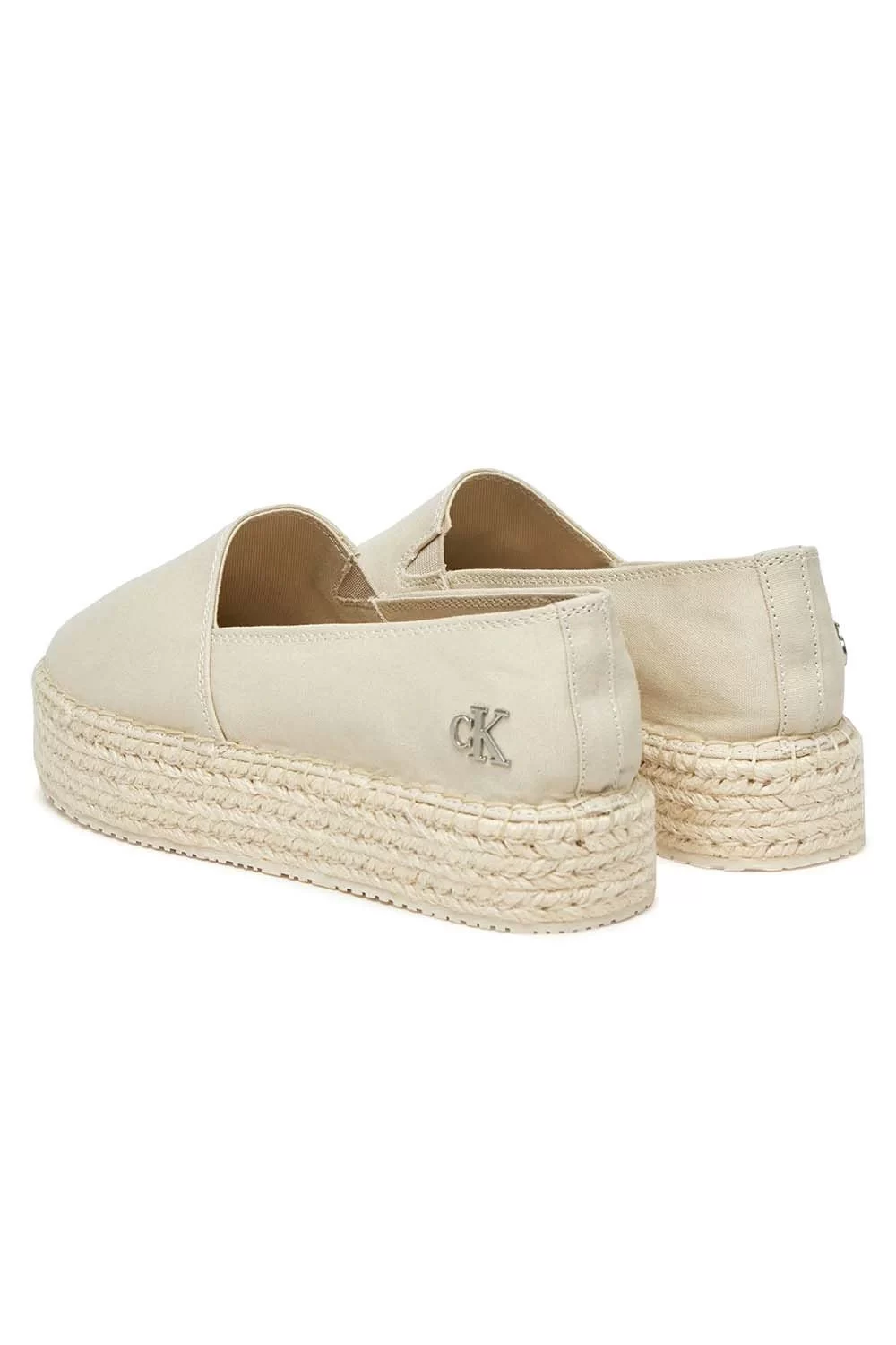Calvin Klein Kadın  Bej Espadrill Babet