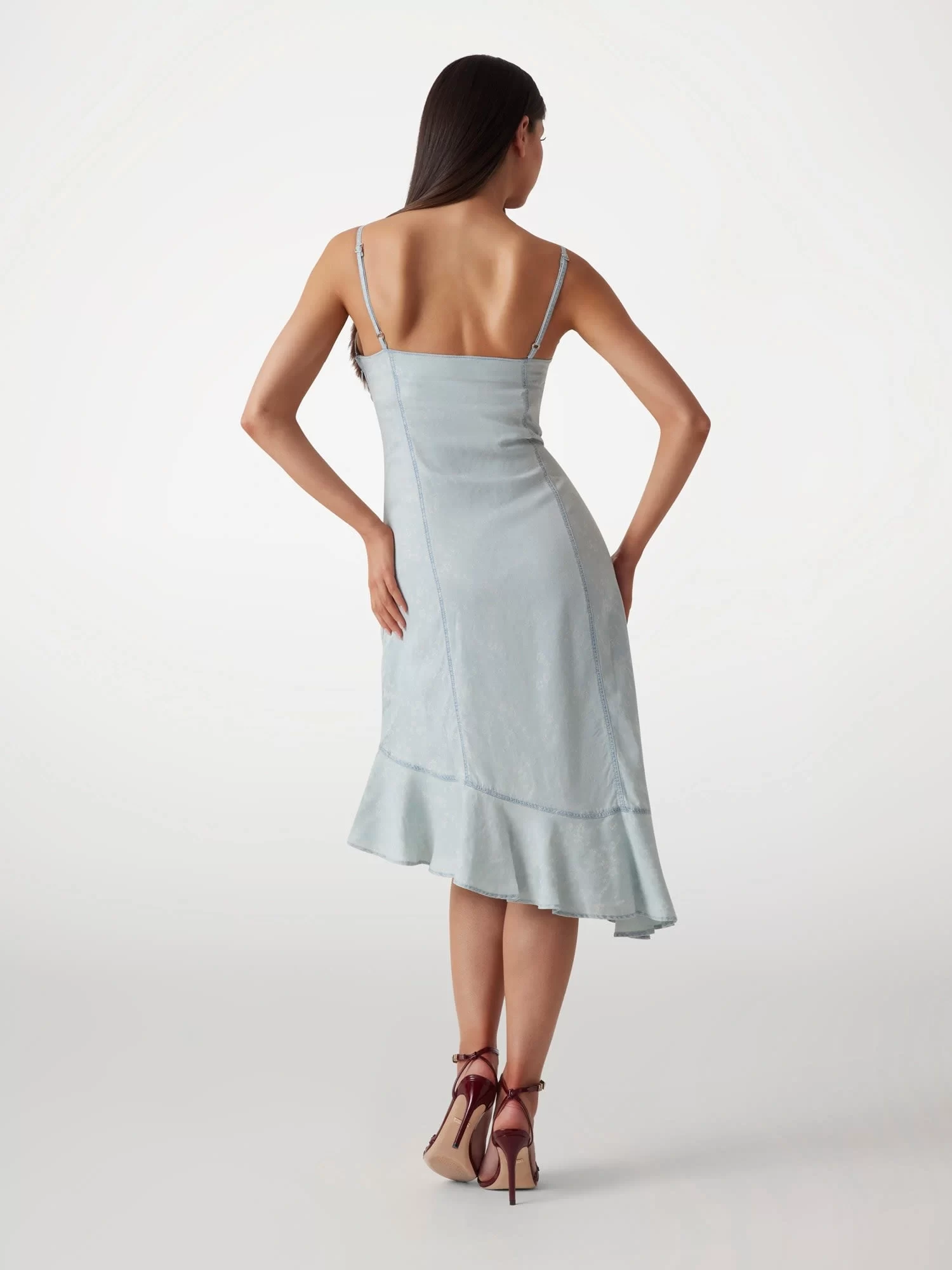 Guess Francısca Dress Kadın Mavi Elbise W5GK44D5N81-TCPA