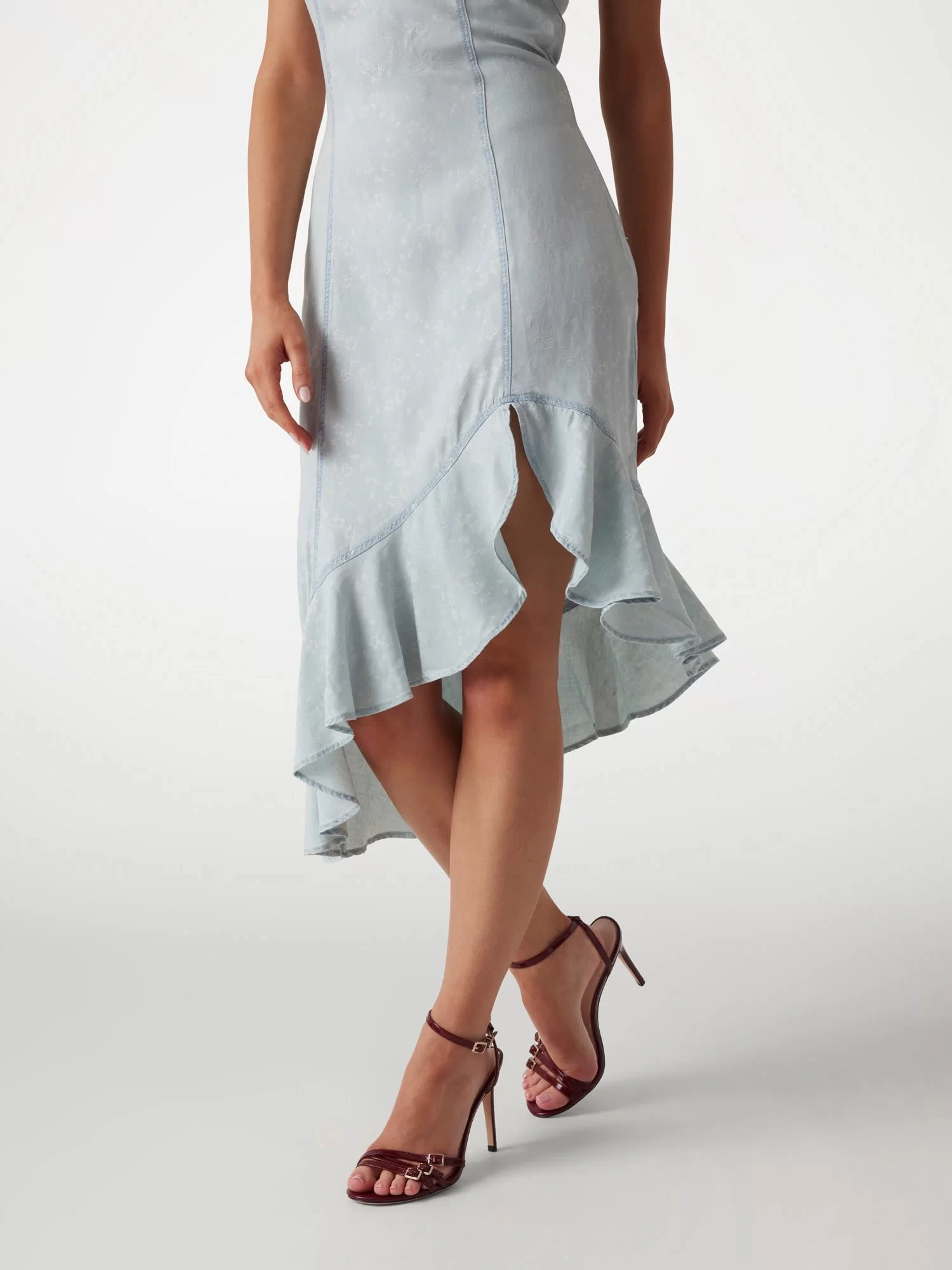 Guess Francısca Dress Kadın Mavi Elbise W5GK44D5N81-TCPA