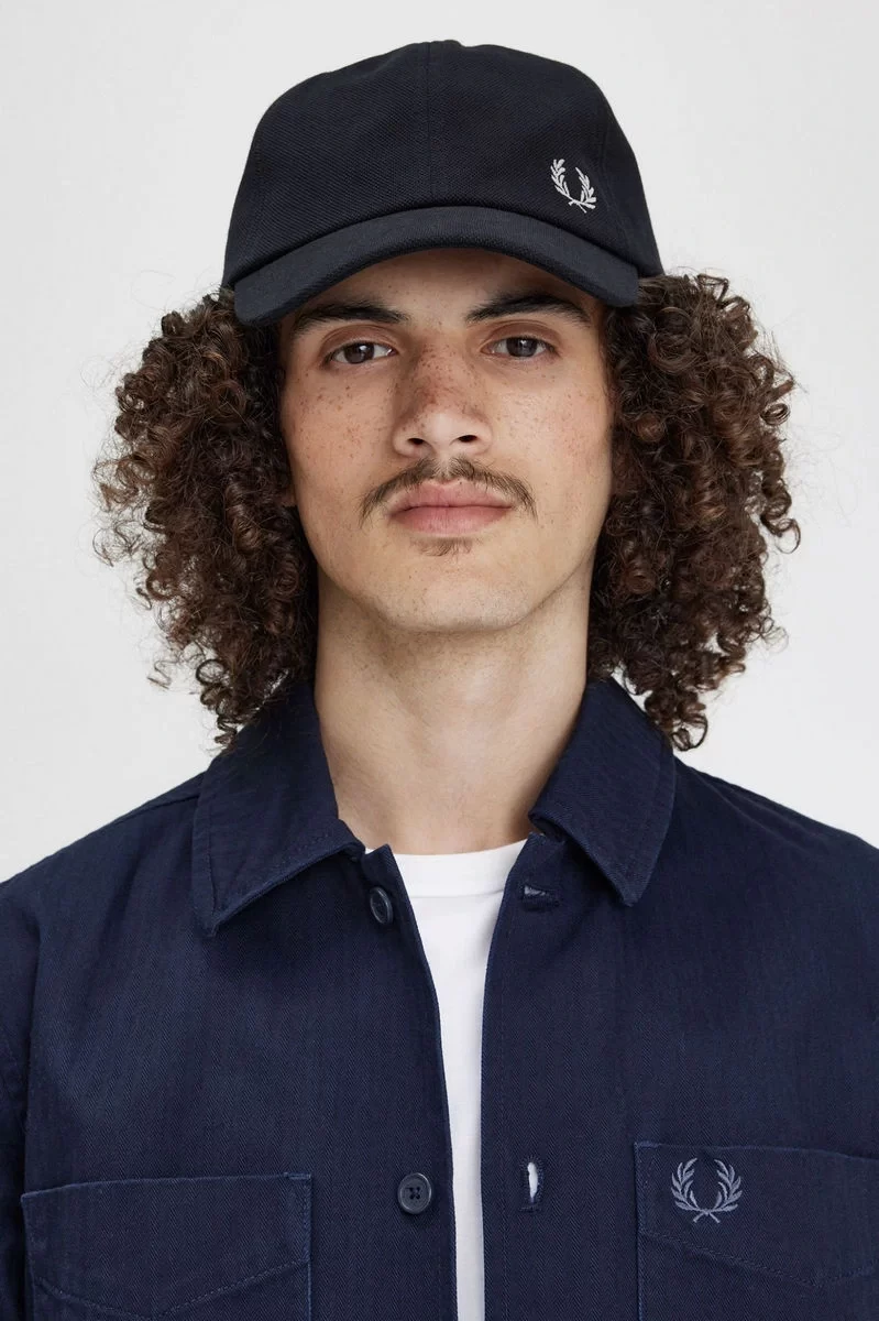 Fred Perry Erkek Beyaz Klasik Piqué Şapka