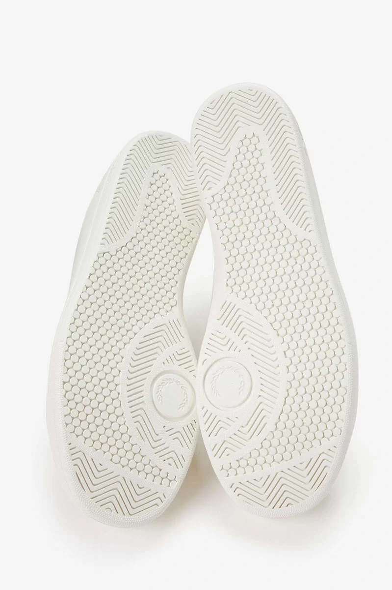 Fred Perry Erkek Beyaz Logo Detaylı Sneaker