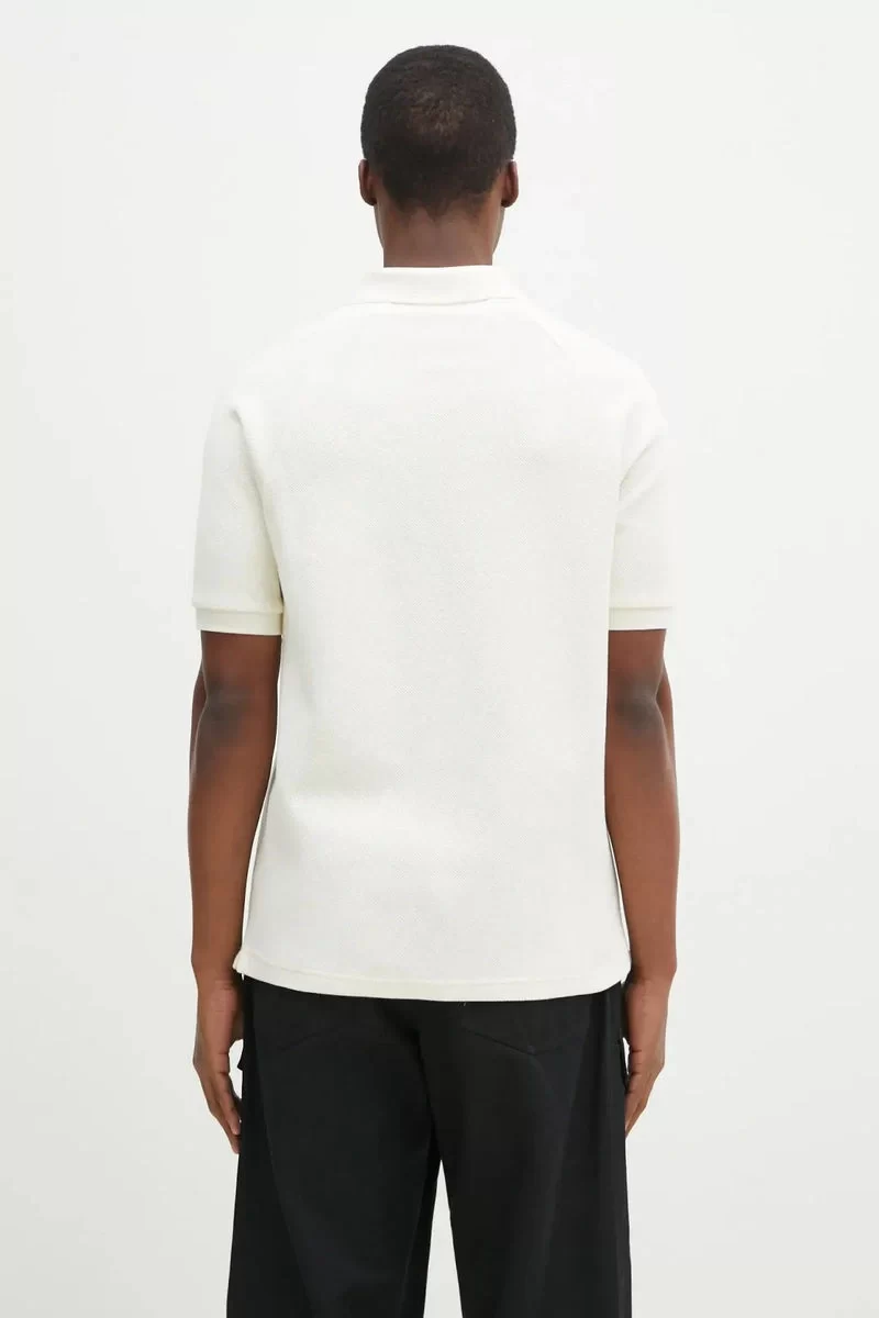 Fred Perry Erkek Ekru Logo Detaylı Polo Yaka T-shirt M9885-560