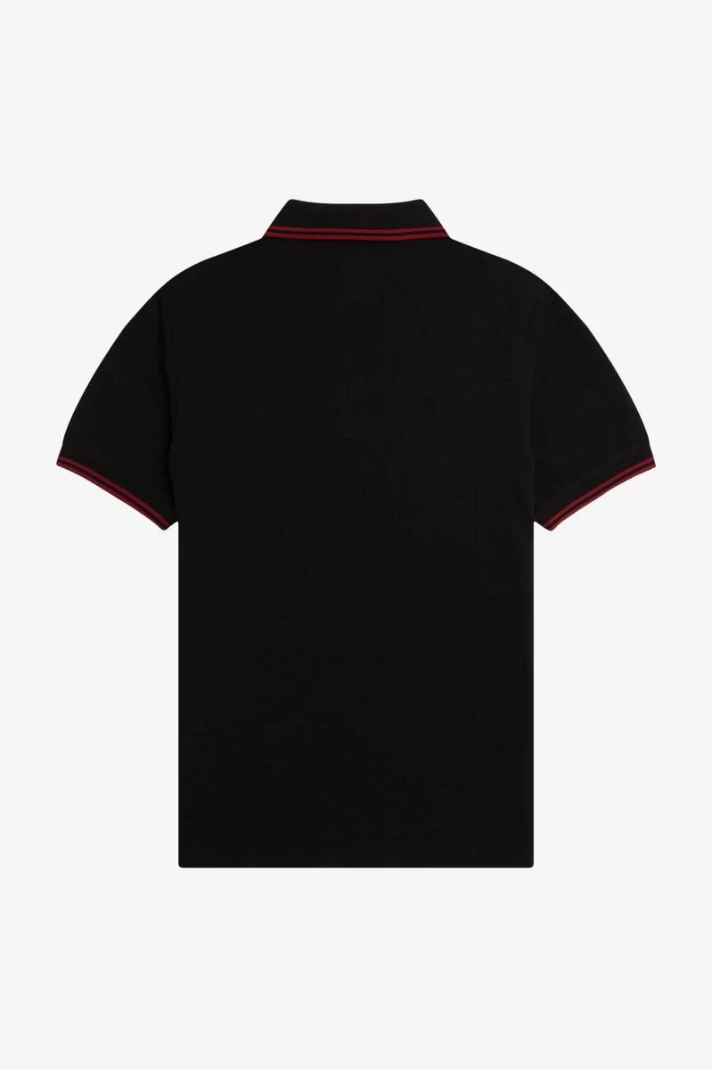 Fred Perry Erkek Siyah Polo Yaka T-shirt M3600-Y42