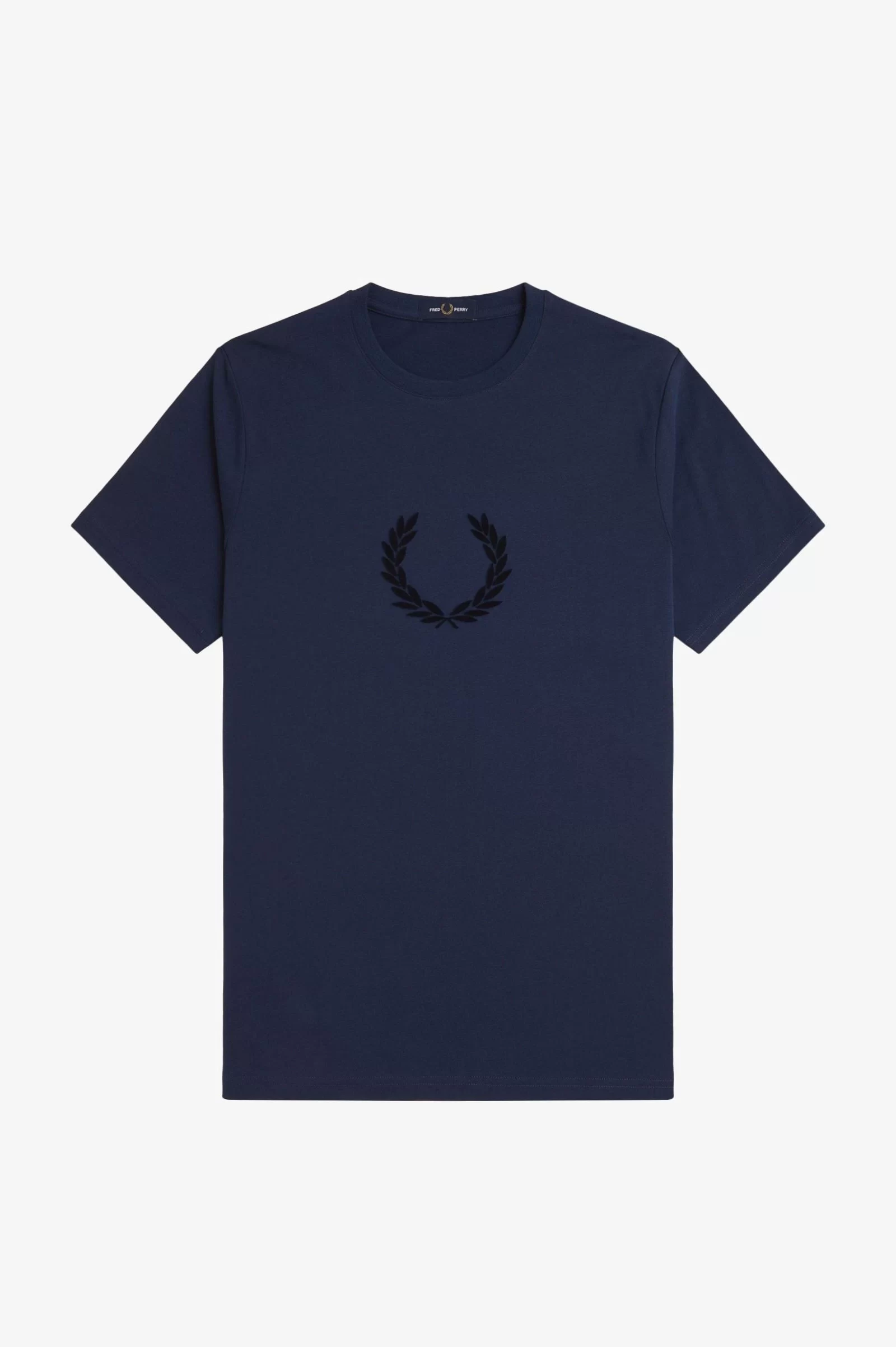 Fred Perry Erkek Mavi/Beyaz Logo Detaylı Sneaker