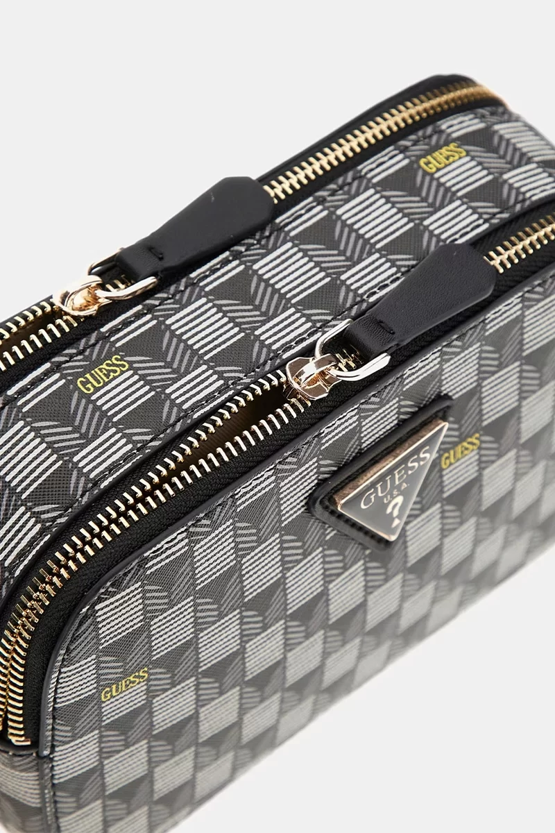 Guess G Wave Camera Crossbody Kadın Siyah Çapraz Çanta HWJT9344140-BLO