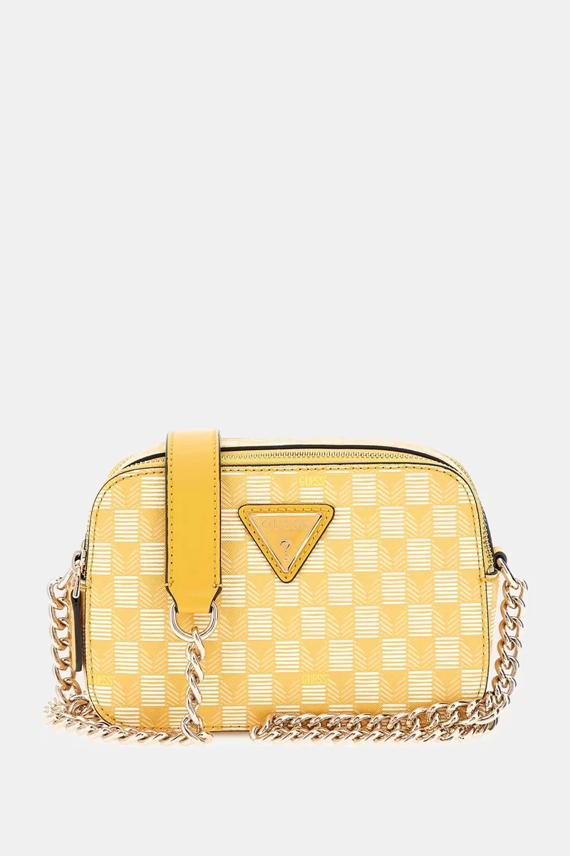 Guess G Wave Camera Crossbody Kadın Sarı Çapraz Çanta HWJT9344140-YWL
