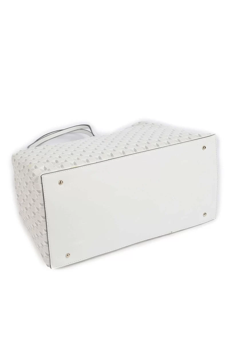Guess G Wave Large 2 In 1 Tote Kadın Beyaz El Çantası HWJT9344290-STL