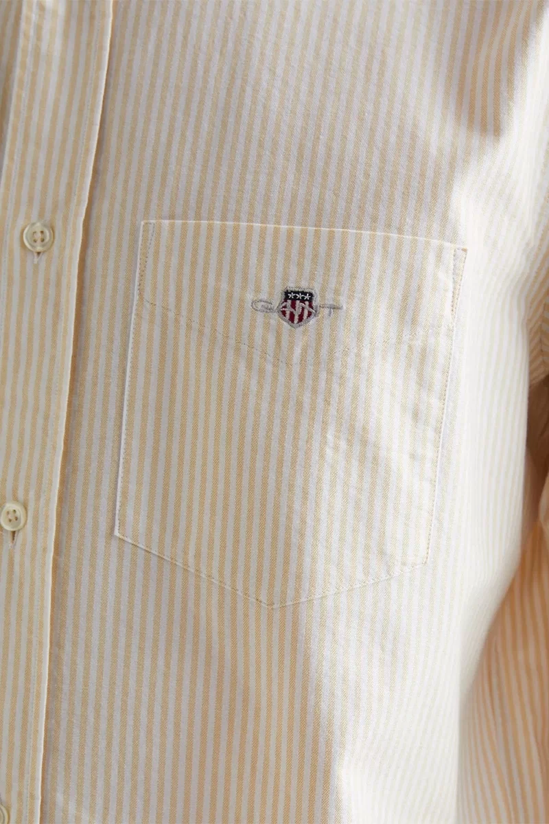 Gant Erkek Kahverengi Regular Fit Gömlek
