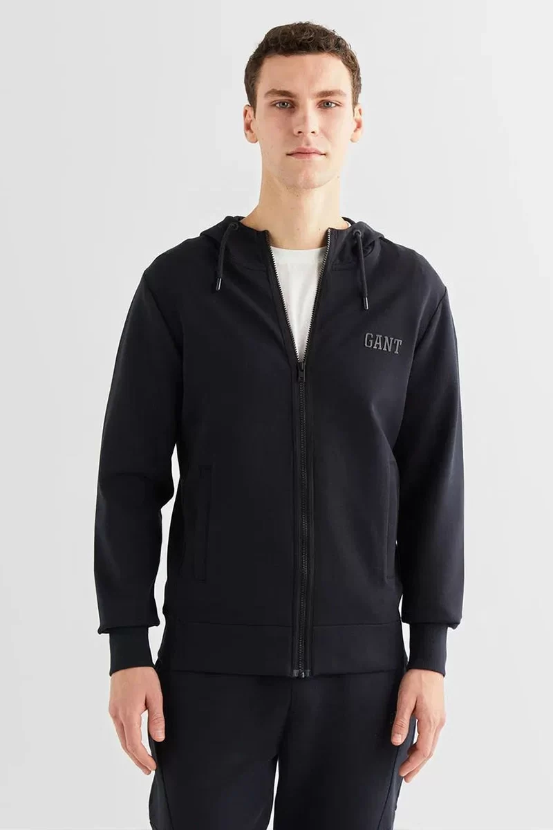 Gant Erkek Regular Fit Fermuarlı Sweatshirt