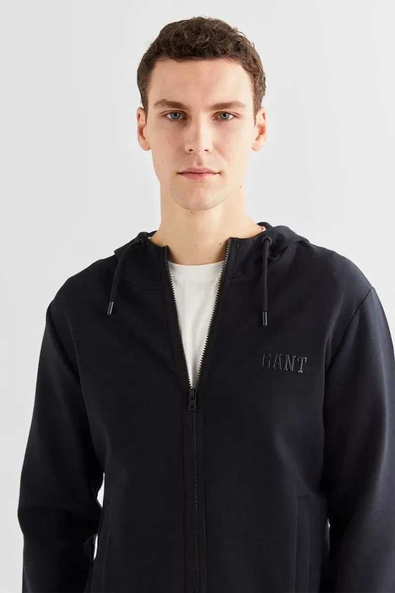 Gant Erkek Regular Fit Fermuarlı Sweatshirt