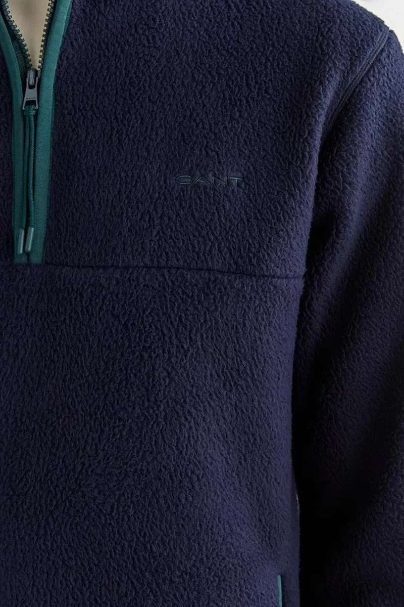 Gant Erkek Regular Fit Yarım  Fermuarlı Sweatshirt