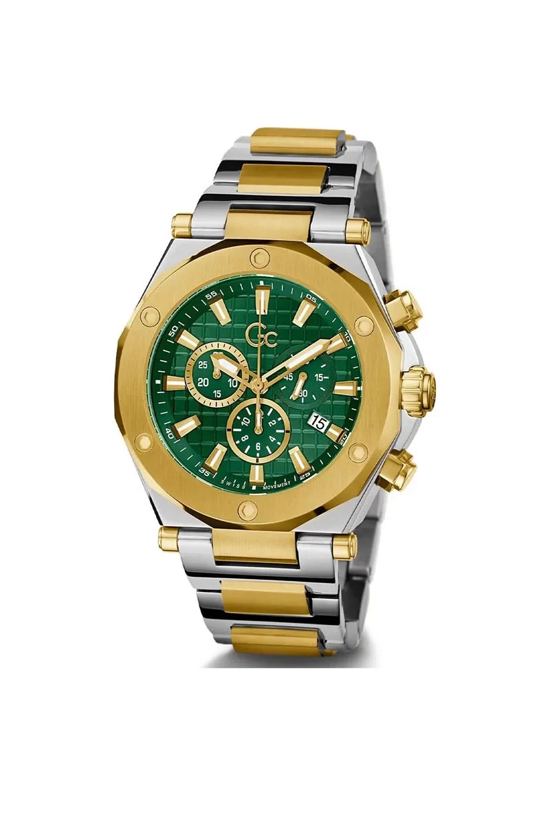 GC Saat Erkek Metalik Gri Kol Saati GCZ18003G9MF