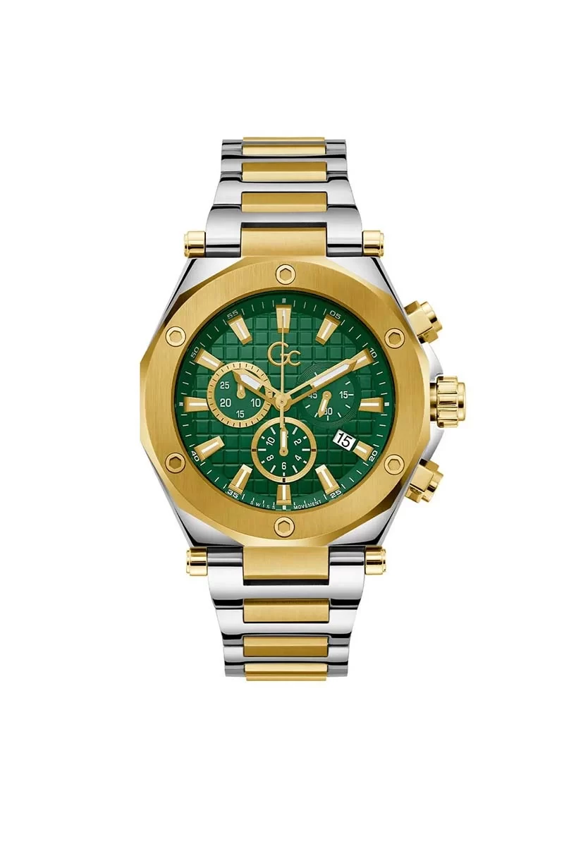 GC Saat Erkek Metalik Gri Kol Saati GCZ18003G9MF