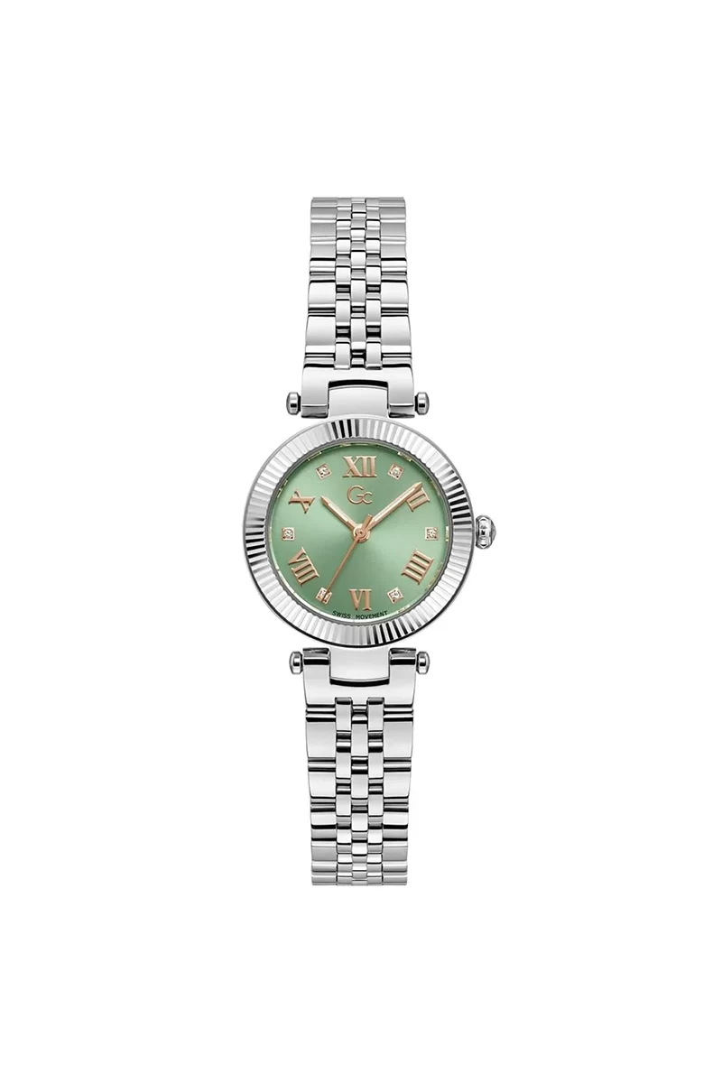 GC Saat  Metalik Gri Kol Saati GCZ02007L9MF