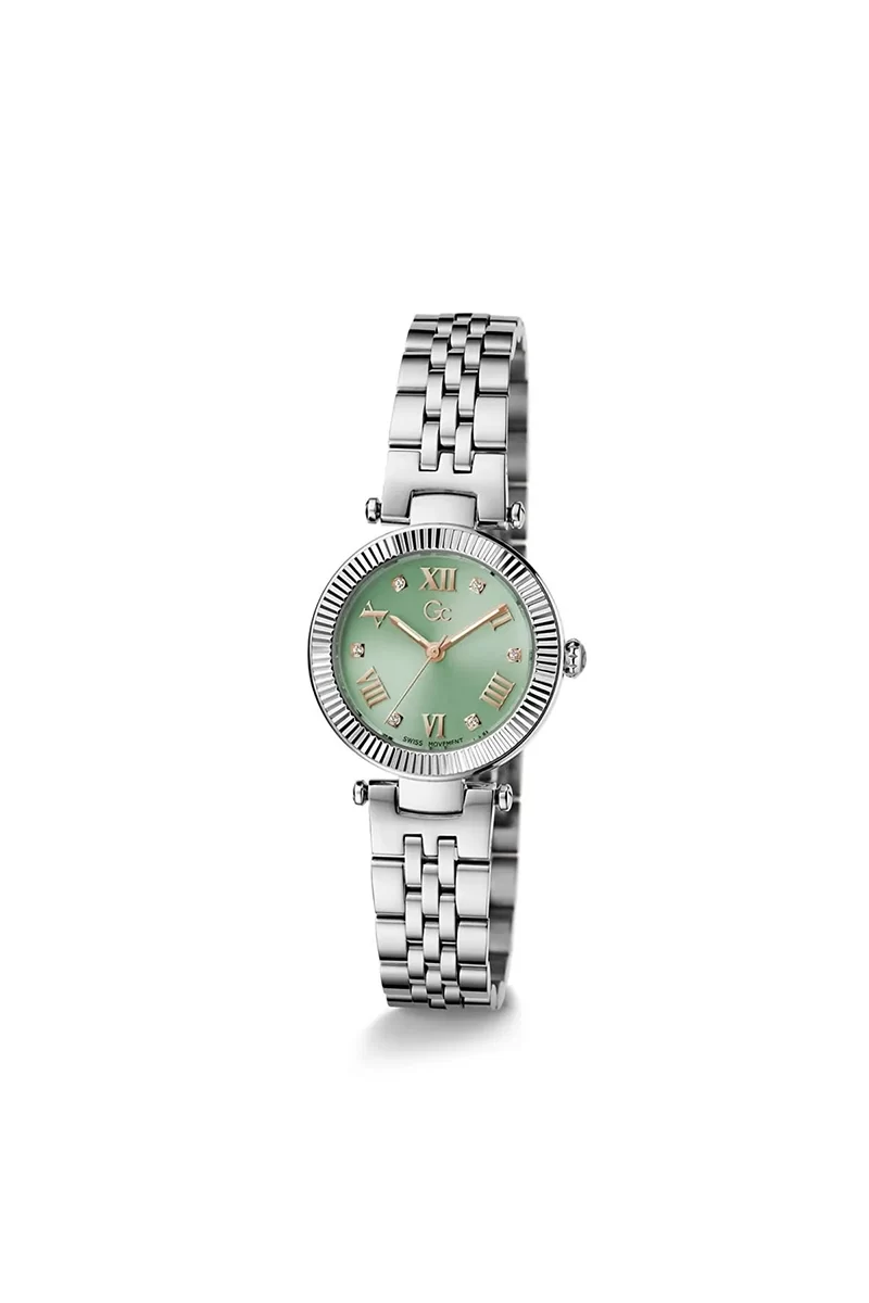 GC Saat  Metalik Gri Kol Saati GCZ02007L9MF