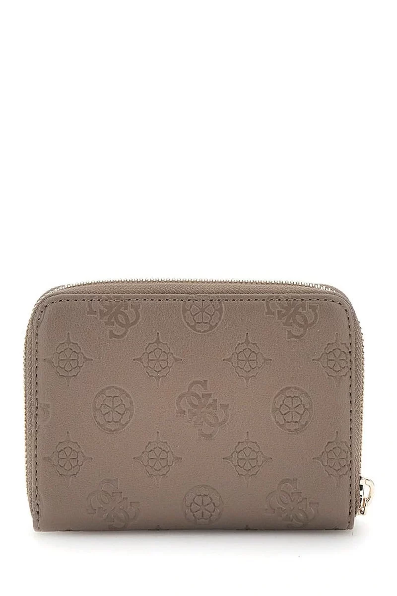 Guess Gerty Slg Medıum Zıp Around Kadın Kahverengi Cüzdan SWPD9529140-DRT