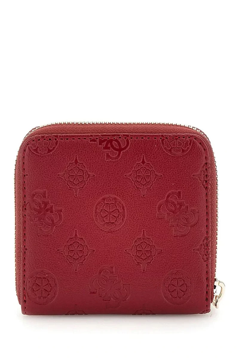 Guess Gerty Slg Small Zıp Around Kadın Kahverengi Cüzdan SWPD9529137-CLA