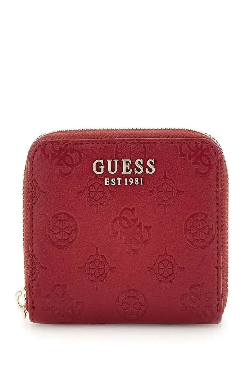 Guess Gerty Slg Small Zıp Around Kadın Kahverengi Cüzdan SWPD9529137-CLA